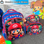 Combo de Bolso, Lonchera y Cartuchera