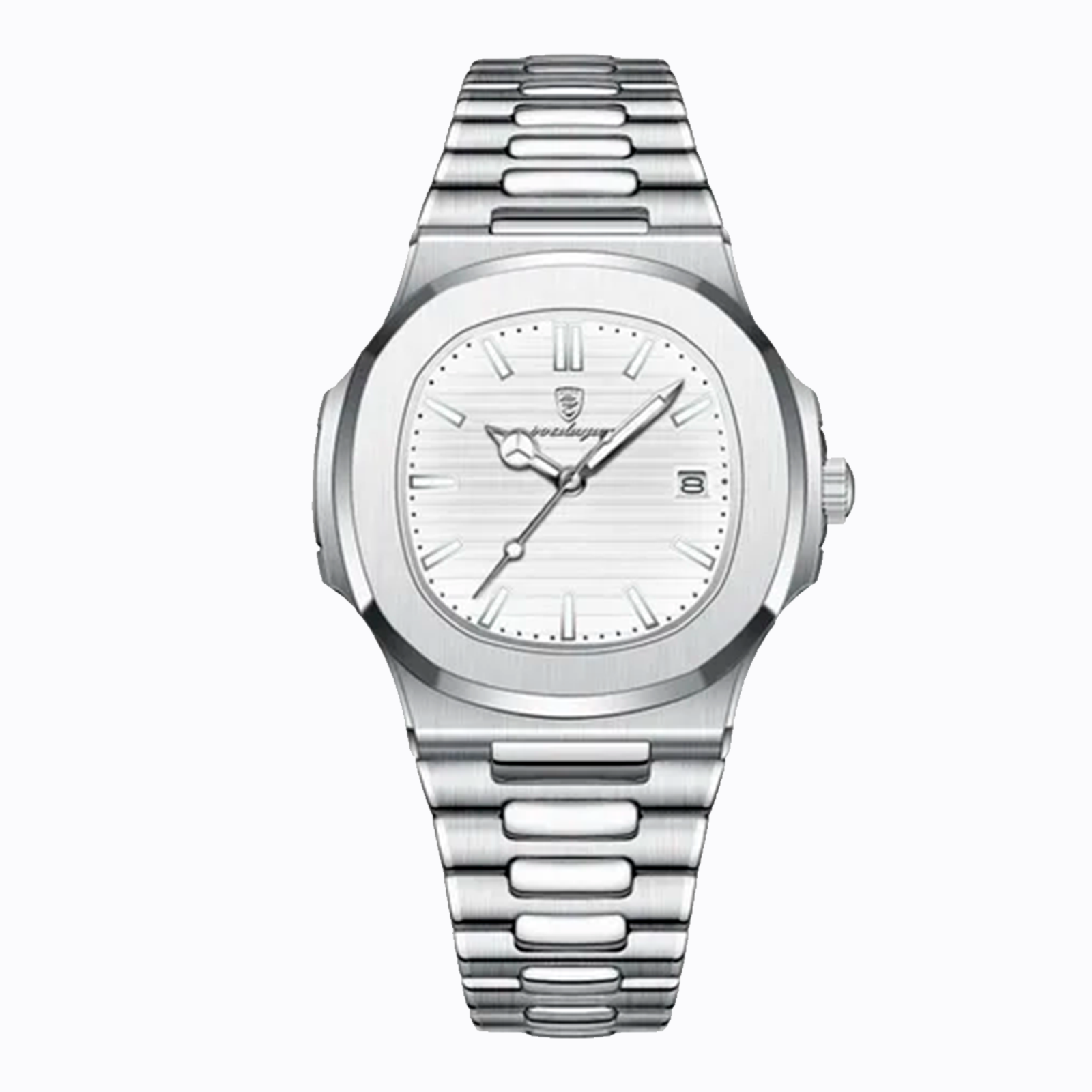 POEDAGAR | RELOJ DE LUJO CLÁSICO DE ACERO INOX