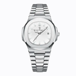 POEDAGAR | RELOJ DE LUJO CLÁSICO DE ACERO INOX