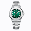 POEDAGAR | RELOJ DE LUJO CLÁSICO DE ACERO INOX