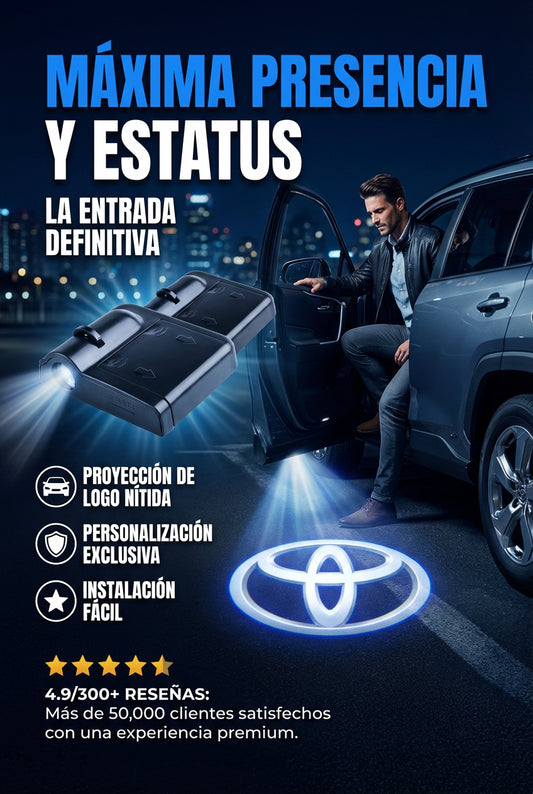 RoyalDrive LED - LUZ DE PUERTA PROYECTORA DE LUZ Para Autos ( 2 Unidades por Cada Combo)